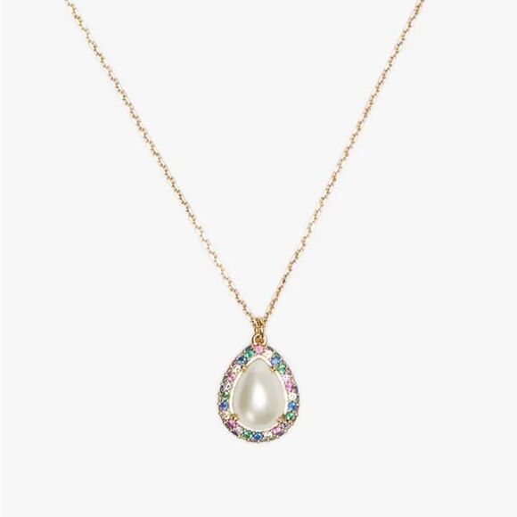 Kate Spade Pave pendant necklace - Picture 1 of 2